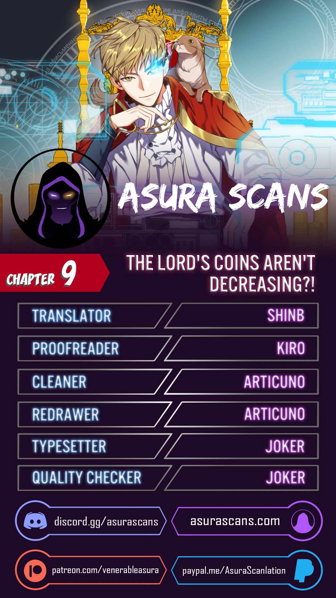 The Lord's Coins Aren't Decreasing?! Chapter 9 1